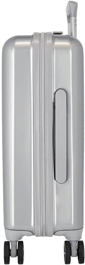 Conjunto de Malas Disney Stitch Cinza com Cadeado TSA Integrado