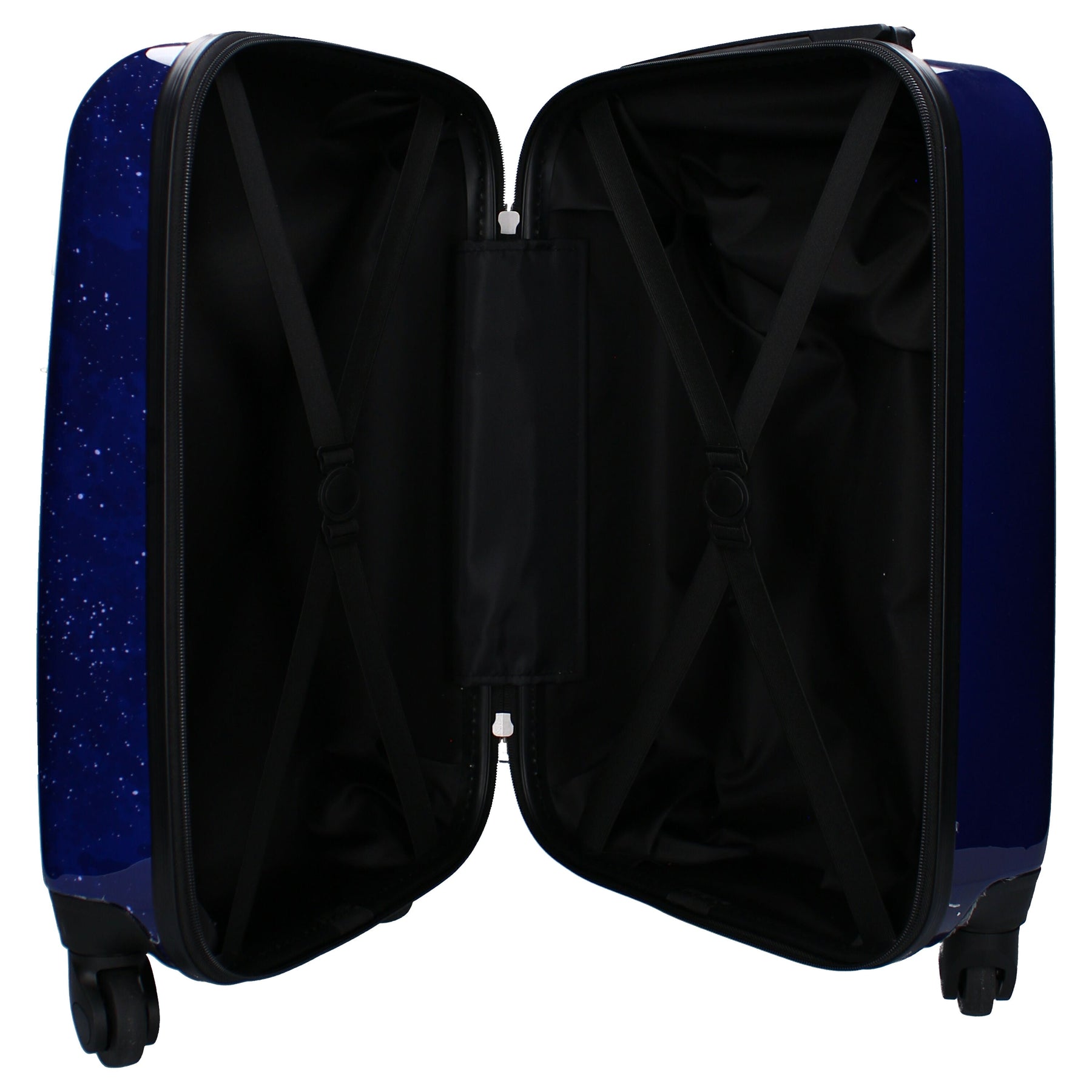 Mala de Viagem com Rodinhas e Toalha de Praia - Conjunto Disney Stitch & Angel 2 Peças (70x140 cm).