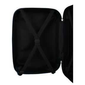 Mala de Viagem com Rodinhas e Toalha de Praia - Conjunto Disney Stitch & Angel 2 Peças (70x140 cm).